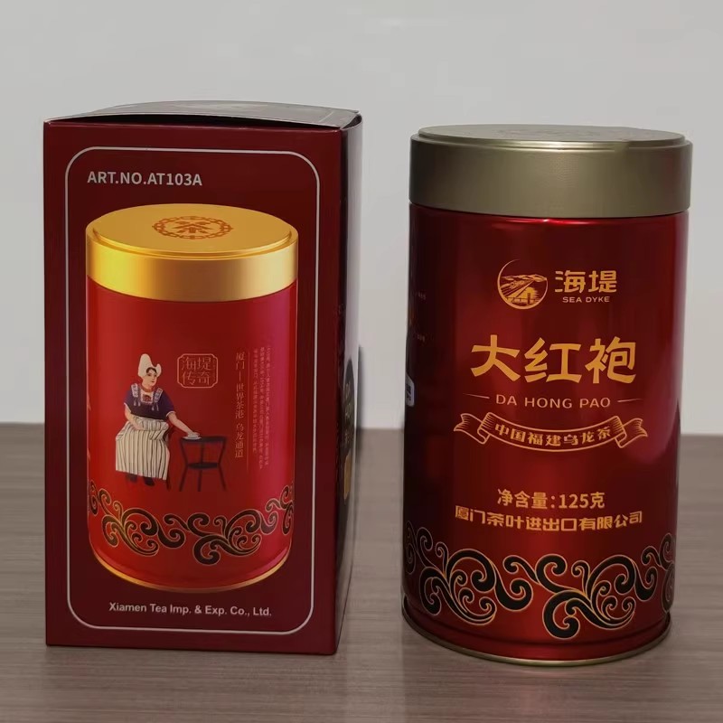 Sea Dyke TA HUNG PAO AT103A CHINA FUJIAN OOLONG TEA Da Hong Pao 125g Tin