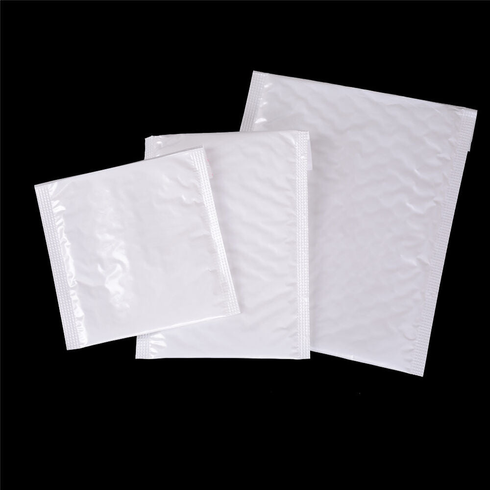 10Pcs Poly Bubble Mailers Padded Envelopes Shipping Packaging Bags Self Seal -lh
