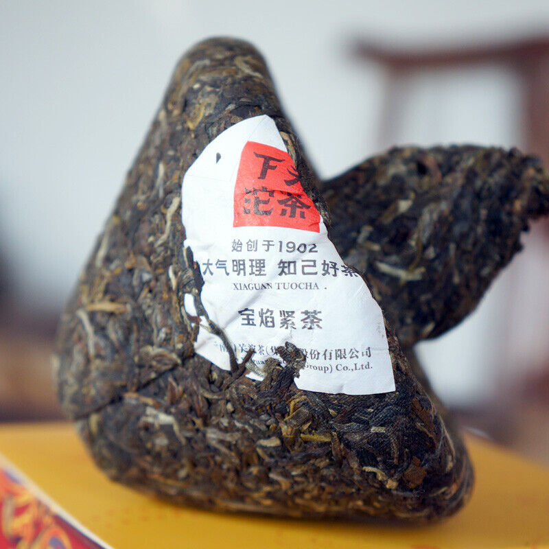 Bao Yan Jin Cha * 2014 Xiaguan Mushroom Tuo Cha Raw Tuocha Pu Erh Pu Er Tea 250g