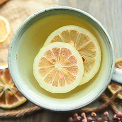 Lemon Tea Dried Fruit Tea Lemon Slices Freshly Soaked Scented Tea Healthy Food