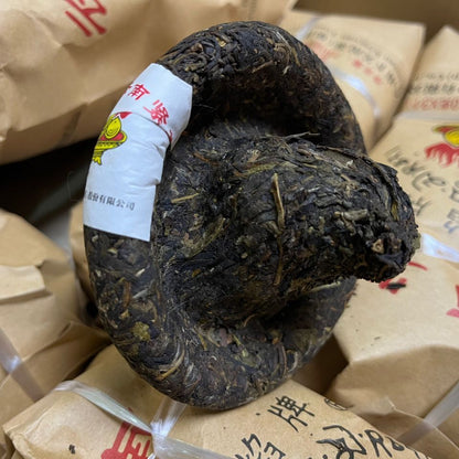 Yun Nan Jin Cha * 2019 Xiaguan Baoyan Toucha Raw Mushroom Tuo Puer Tea 250g