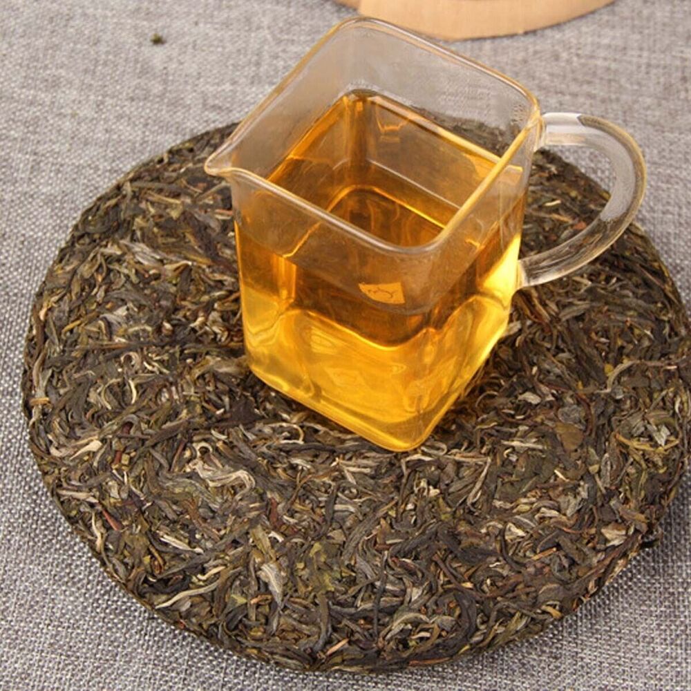 广发中闽普洱茶 珍藏普洱 勐库邦东茶 古树 明前头春 手工生茶饼 Raw Pu'er Tea Chinese tea 357g