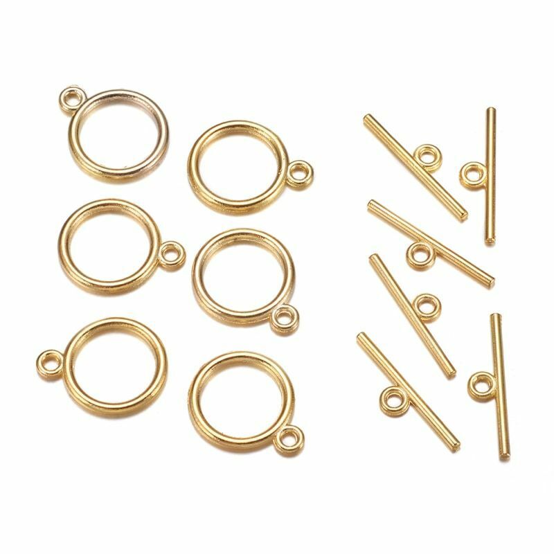 20Sets/Lot Tibetan Style Bracelet Toggle Tbars Clasps Jewelry Making Accessories