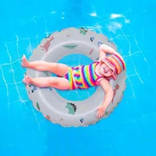 Pvc Inflatable Swimming Ring For Children Adult Swimming Laps Pool Floater Water