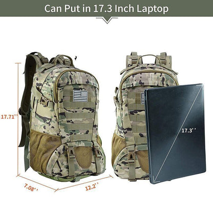 35L Military Tactical Backpack Rucksack Travel Camping Hunting Climbing Bags