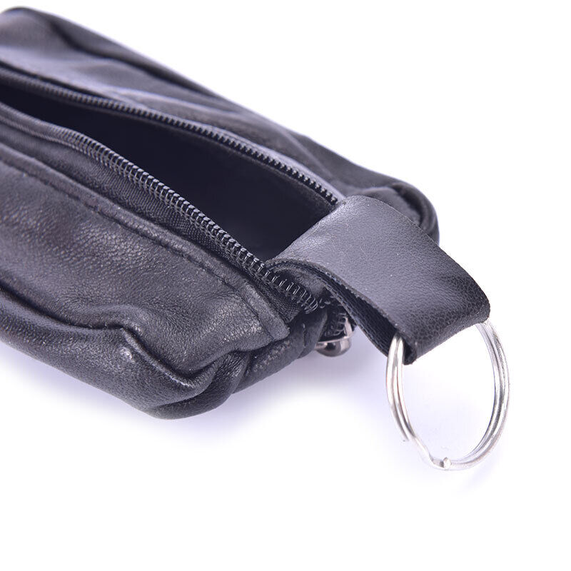 Mini Zipper Soft Purses Unisex Purse For Money Pocket Wallets Small Change Bag