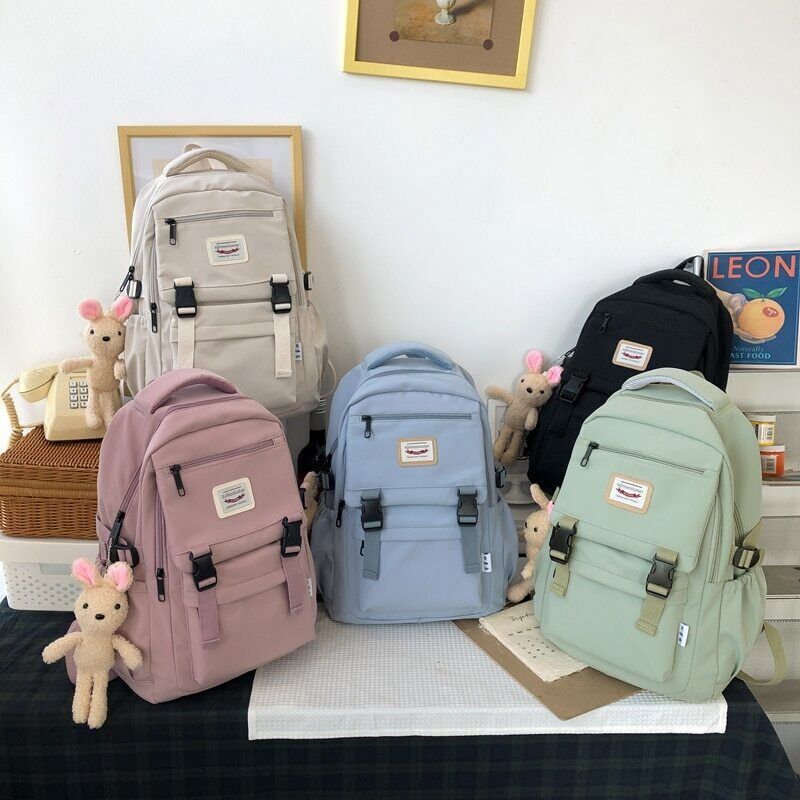 Nylon Women Backpack Female Students Schoolbag Simple Sense Travel bag