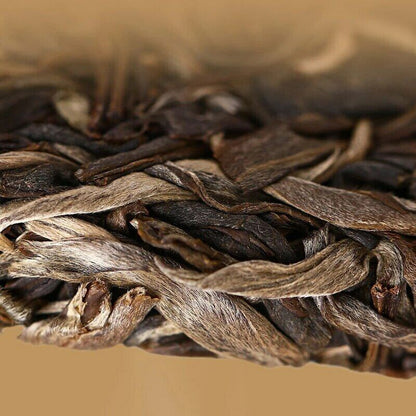 400g Old Comrade Liang Pin Ling Qi Puer Tea Top-grade aged Puer Tea Cake