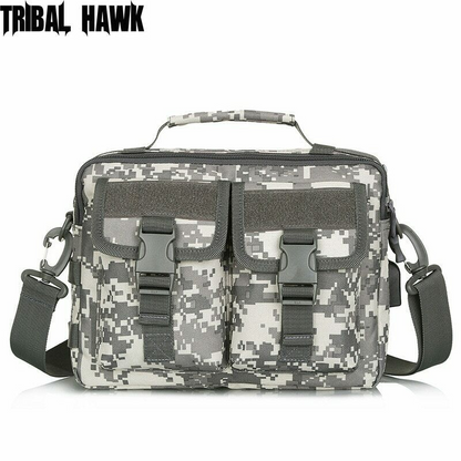USB Charging Shoulder Bag Tactical Sling Backpack Briefcase Military Crossbody