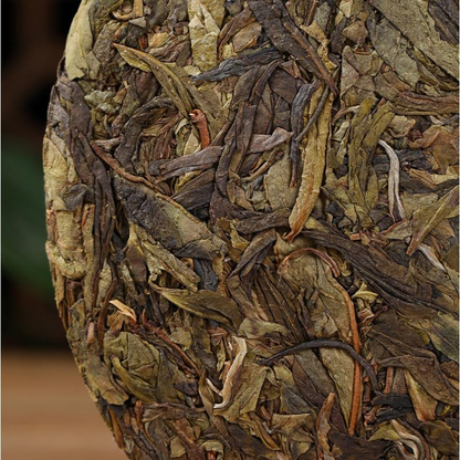 357g Iceland Pu-erh Raw Tea Cake Yunnan Bingdao Puerh Sheng Tea Pu'er Green Tea
