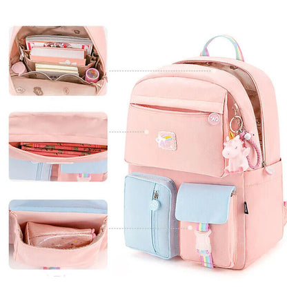 Girls School Bag Super Light Children's Backpack Student Child Bags
