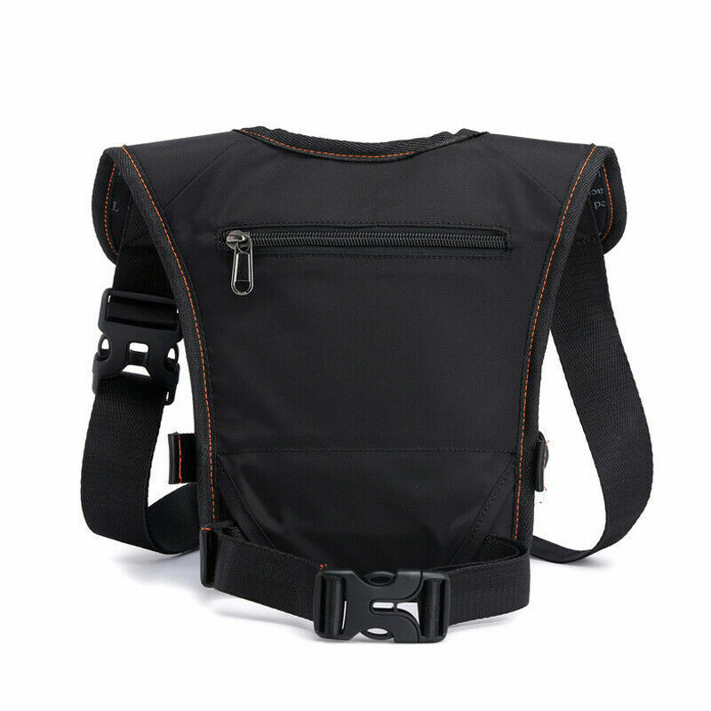 Men Nylon Leg Bags Belt Bag Pack Boys Travel Riding Crossbody Shoulder Bags