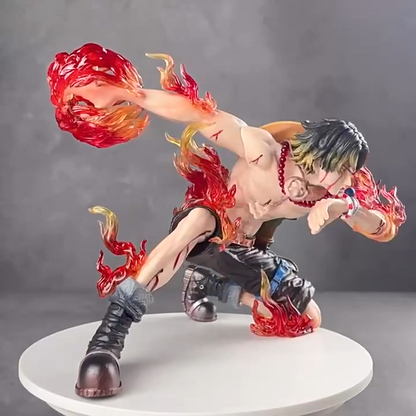 Anime One Piece Figure Portgas D Ace PVC Action Figure Model Statue Toy Collect