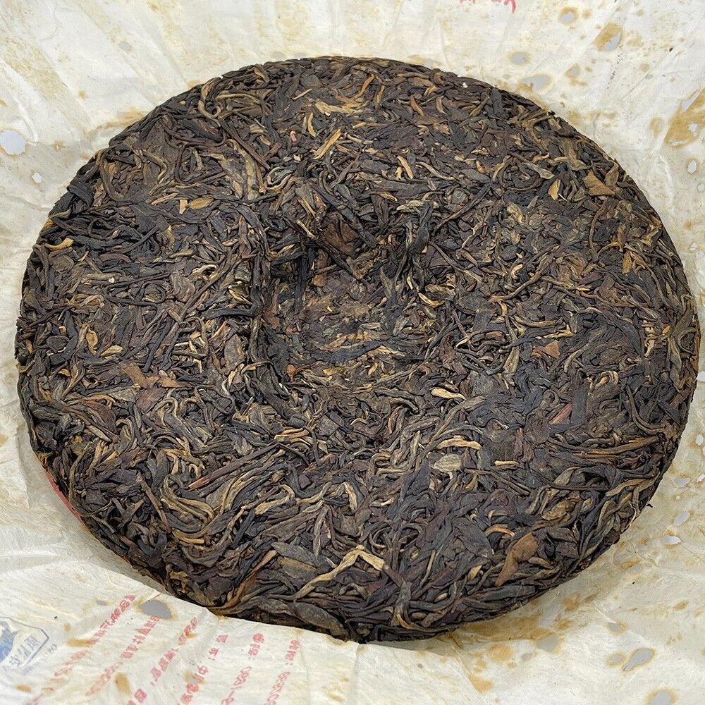 Pu-Erh, octagonal pavilion, Yunnan Qiaomu ancient tea (red classic), 2008y,357g,Raw