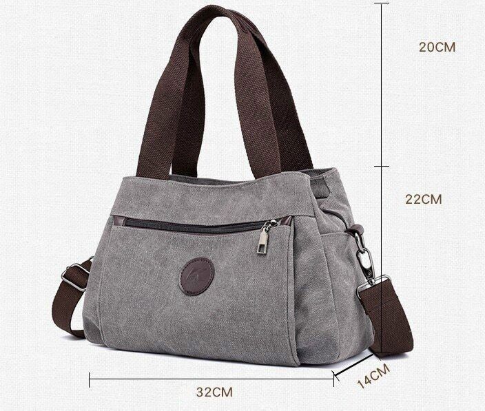 Women's Canvas Bag Handbags Shoulder Bag Crossbody Bags Work Bags Women