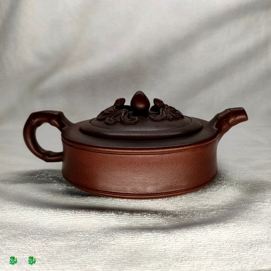 Chinese Yixing Zisha Clay Handmade Exquisite Teapot （祝福 底款：朱可心）