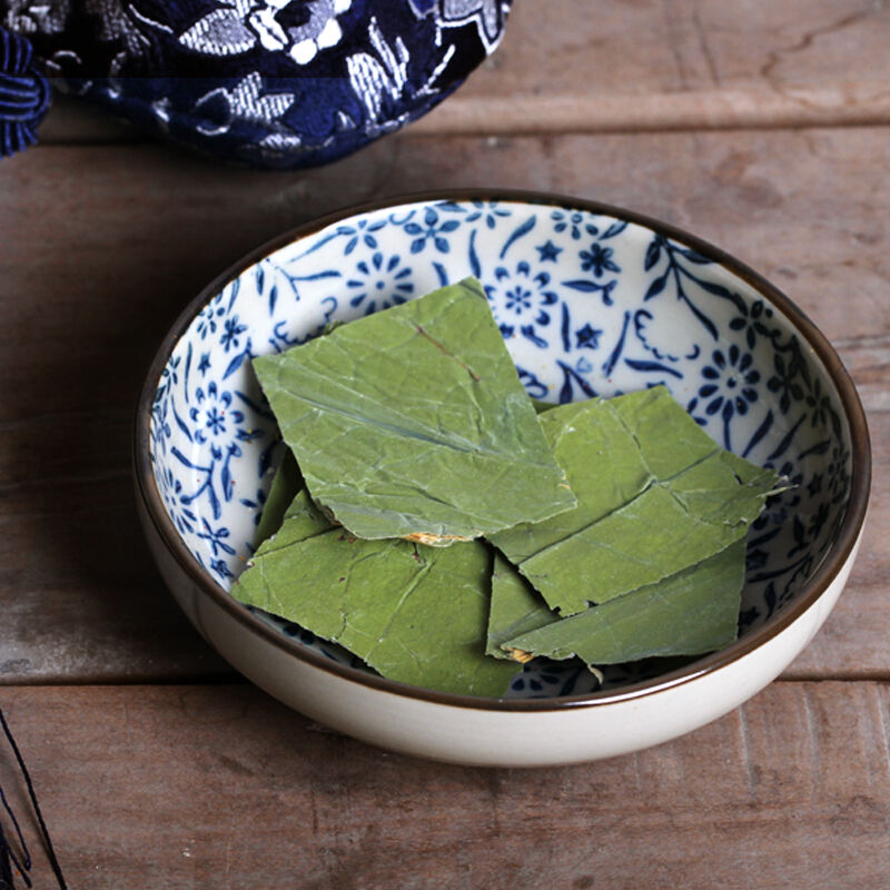 50g~500g Dried Lotus Leaf Slices Tea Lotus Leaf Loose Tea Lose Weight Green Tea