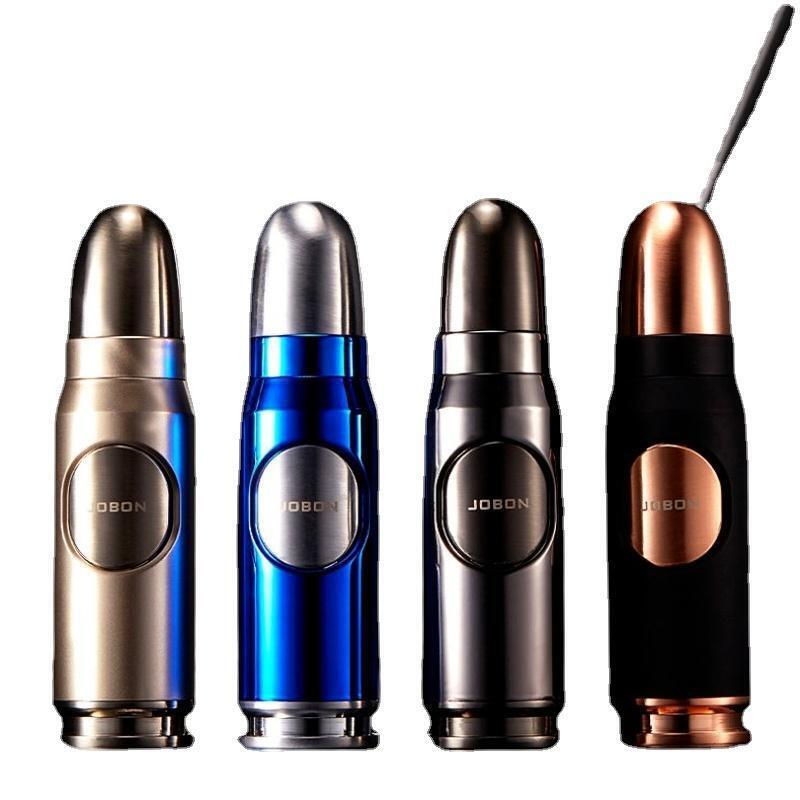 Jobon New Bullet-shaped Lighter Jet Multi-purpose Butane Gas Torch Lighter Spray