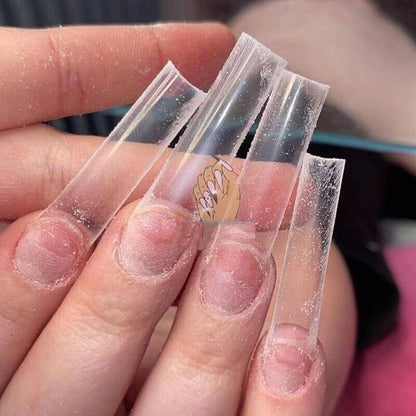 False Nail Art Tip ABS Refill Bag Curve XXL Coffin Square French Manicure 200Pcs