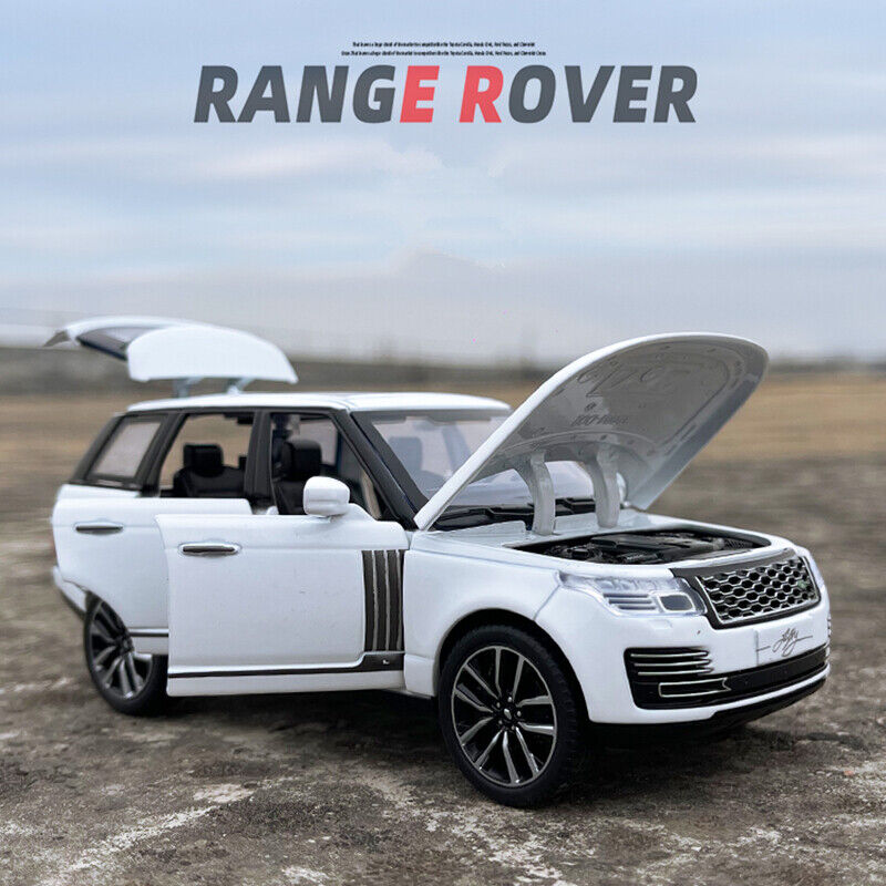 Range Rover Sports SUV Diecast Model Car 1:24 Vehicle Toys Sound &Light Gift