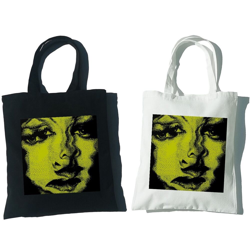 Punk Vintage Large Cartoon Canvas Bag Gothic Shopper Bag Shoulder Bag Pocket 1PC