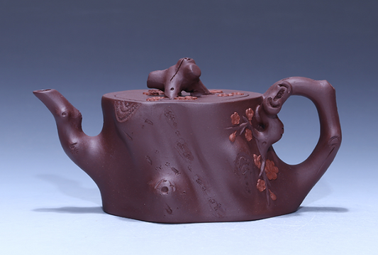 Raw ore Purple mud plum pile pot manual tea set 320 ml teapot