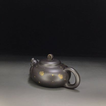 vintage chinese yixing purple clay teapot zisha ceremony teaware collection rare