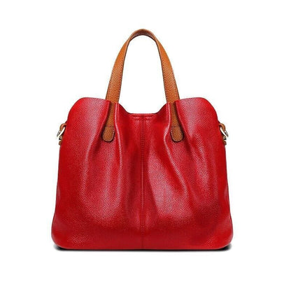 2023 Solid Tone Tote Messenger Luxury Designer Women's Shoulder Bag