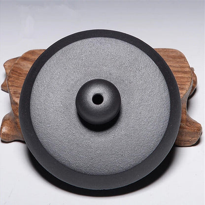 tea pot ball infuser holes Zen style real yixing zisha pot galaxy clay pot 8.8oz