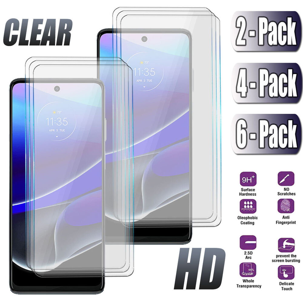 For Motorola Moto G Stylus 4G/5G 2022 Slim Tempered Glass Clear Screen Protector
