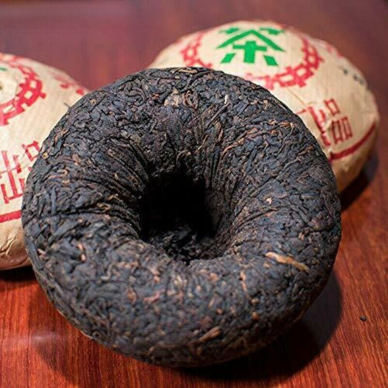 250g/8.8oz Ancient Aged Ripe Puer Tuocha Pu'er Tea Xiaguan Xiao Fa Tuo Cha