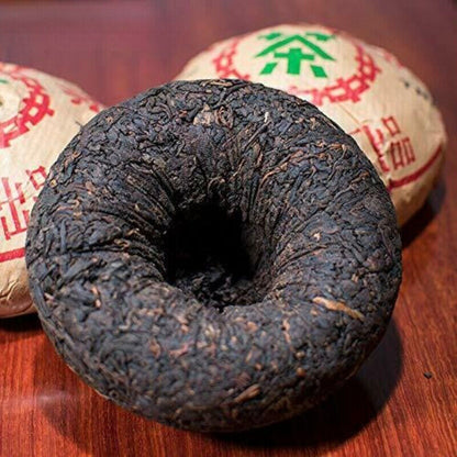 250g/8.8oz Ancient Aged Ripe Puer Tuocha Pu'er Tea Xiaguan Xiao Fa Tuo Cha