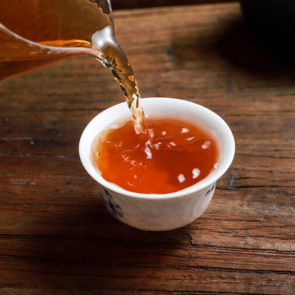 Liming Bajiaoting 2006 Guhua Tea Puer Yunnan Brown Mountain Pu'er Raw Tea 357g