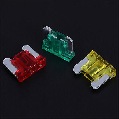 50x Automotive 2/5/7.5/10/15/20/25/30/35 Amp Micro Fuses Assortment Kit For Car