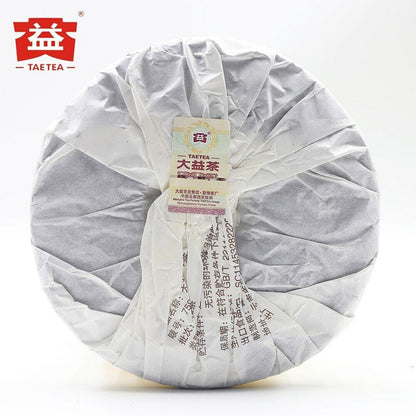 TAETEA Chinese Shu Puerh Tea 7592 Chi Tse Beeng 1801 Ripe Puer 357g