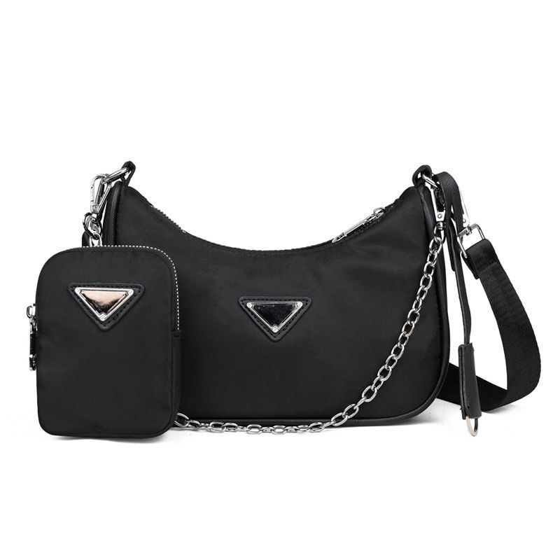 Shoulder Bag Chain Oxford Fashion High Quality Small Square Bag Purse Oxford 1PC