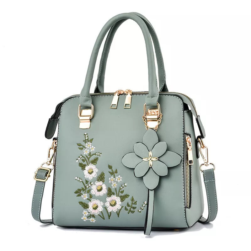Womens Handbag Shoulder Pu Leather Shoulder Bag Crossbody Messenger Bag