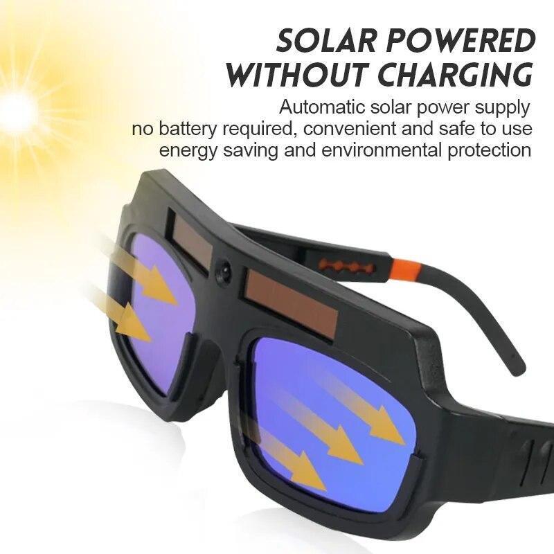 Welding Glasses Auto Darkening Goggles Mask Safety Automatic Dimming Welder Arc