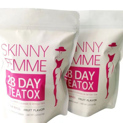 28 Day Slimming Tea Cleanse Herbal Tea Weight Loss Teabag Fat Burnning Herbs Tea