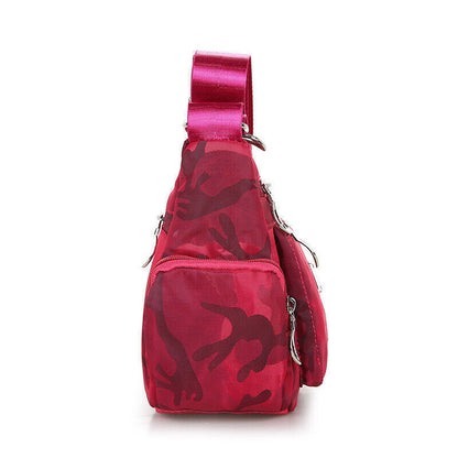 Women Shoulder Messenger Bag Nylon Oxford Crossbody Bag Handbags Travel Bags