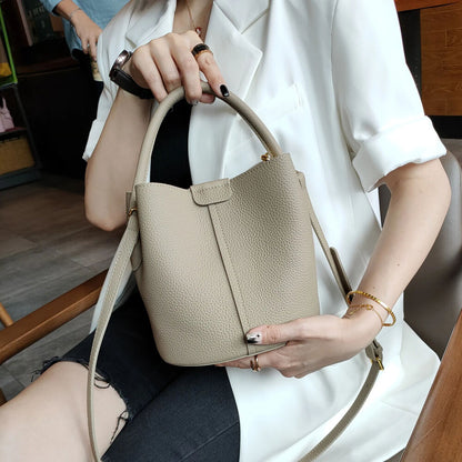 Tote Cowhide Women's Shoulder Crossbody Bag Fashion Ladies Hand Bag