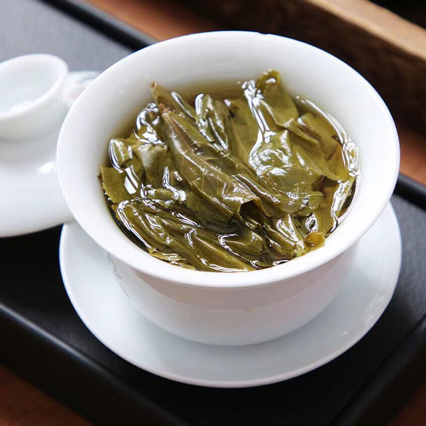 250g Iceland Puerh Raw Tea Brick Bingdao Pu-erh Sheng Tea Yunnan Pu'er Green Tea
