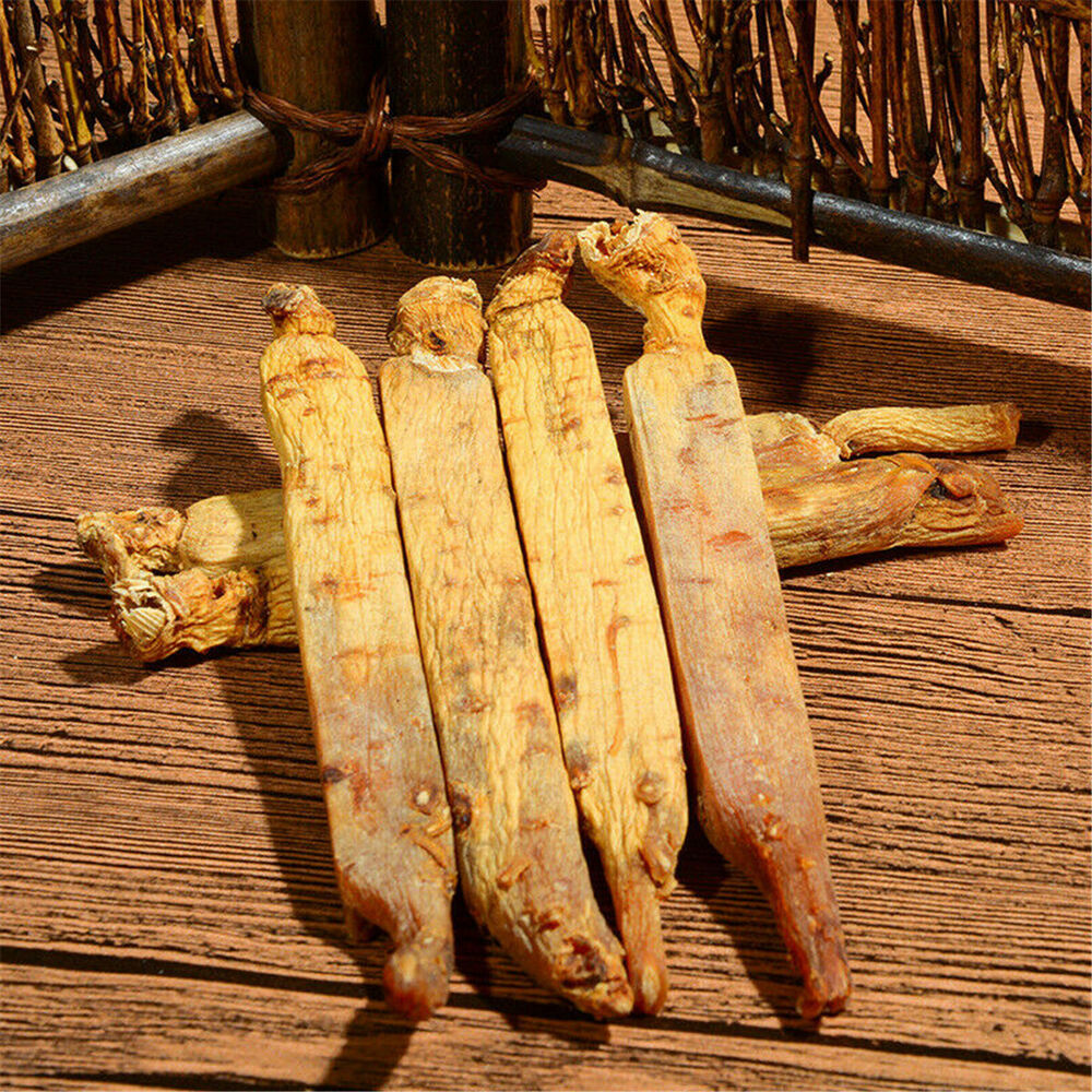 Dry Ginseng Root Red Ginseng Root 10 Years Chinese Herbs Herbal Tea Healthy Food
