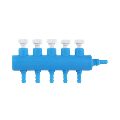 Aquarium Air Control Valves 2-6 Ways Plastic Fish Tank Split-Flow Air Pump Tools
