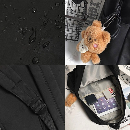 Ladies Backpack Girl School Nylon Bag Teen Female Backpack Women Bags