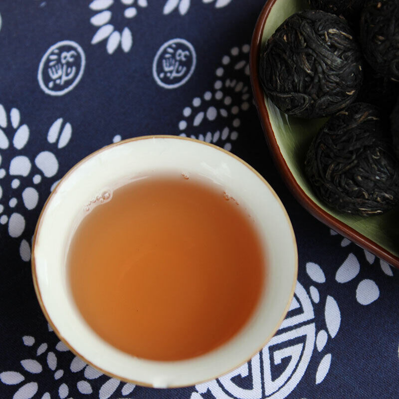 Yunnan Pu'er Tea Raw Zijuan Dragon Ball Jingmai MOUNTAIN Handmade Mini Tuo 250g