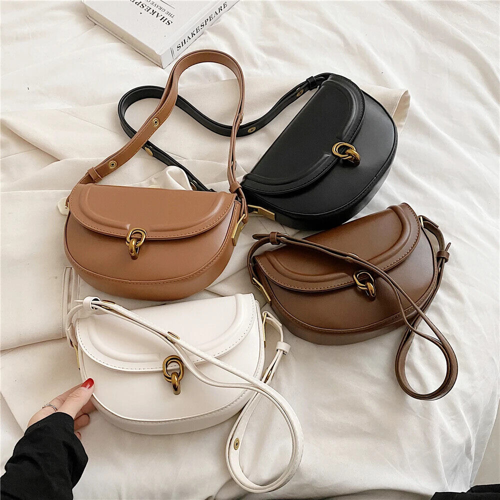Crossbody Bags Women Underarm Shoulder Bag PU Leather Ladies Handbags And Purses