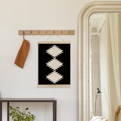 Aztec Poster Wall Art Hanger Frame Wooden Frames Hanging Home Office 12x16