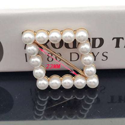 Dress Clip 2-6Pcs Metal Bead Shirt Corner Knott Artifact Waist Scarf Silk Buckle
