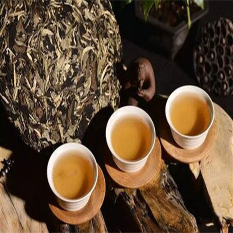 357g Top Xiaguan Shen Puer Cake Bulang Old Tree Since 1902 Puercha Health Care